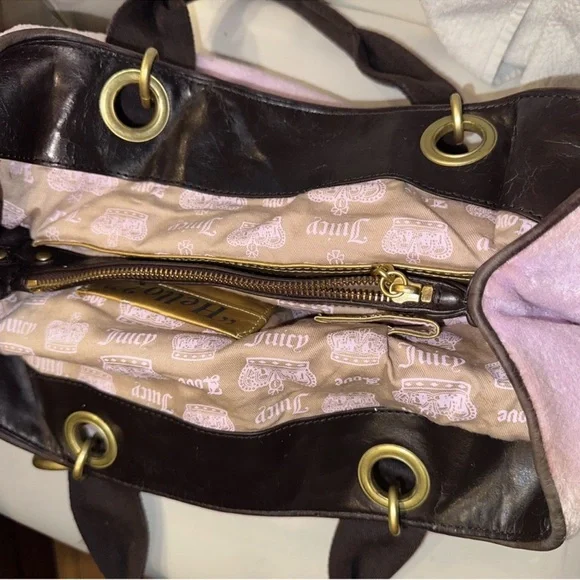 Juicy Couture vintage large pink bag with charm - Picture 9 of 16